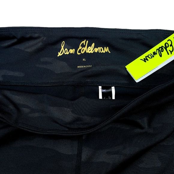 Sam Edelman Women's Camo Moto Workout Capri - Picture 8 of 8